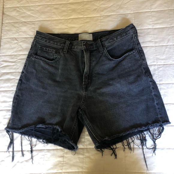 Everlane The Denim Short- Washed Black - Picture 7 of 10